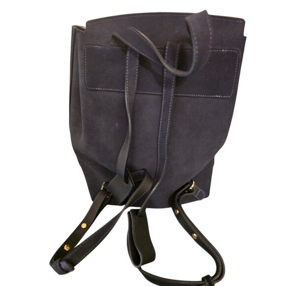 Mansur Gavriel  Suede Backpack Black - Picture 2 of 6